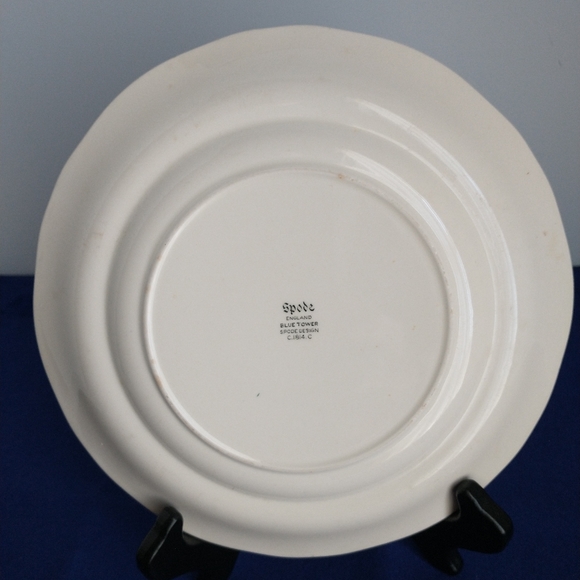 SPODE BLUE TOWER Salad Plate EUC - Picture 3 of 7
